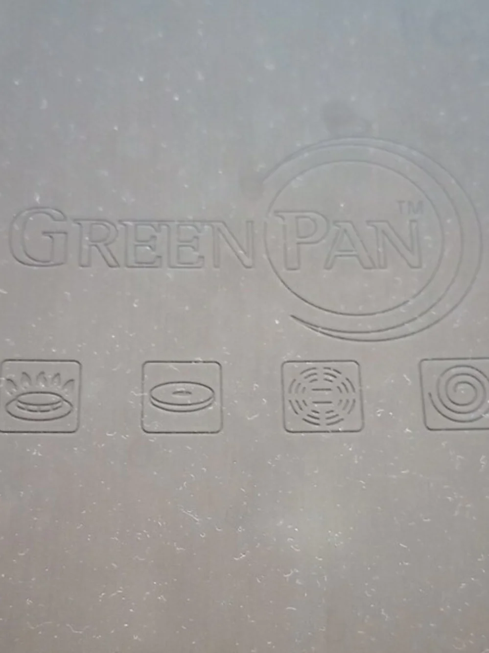 GreenPan clean surface